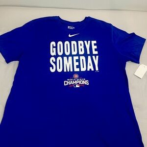 Brand New Nike Chicago Cubs World Series Shirt (2016)